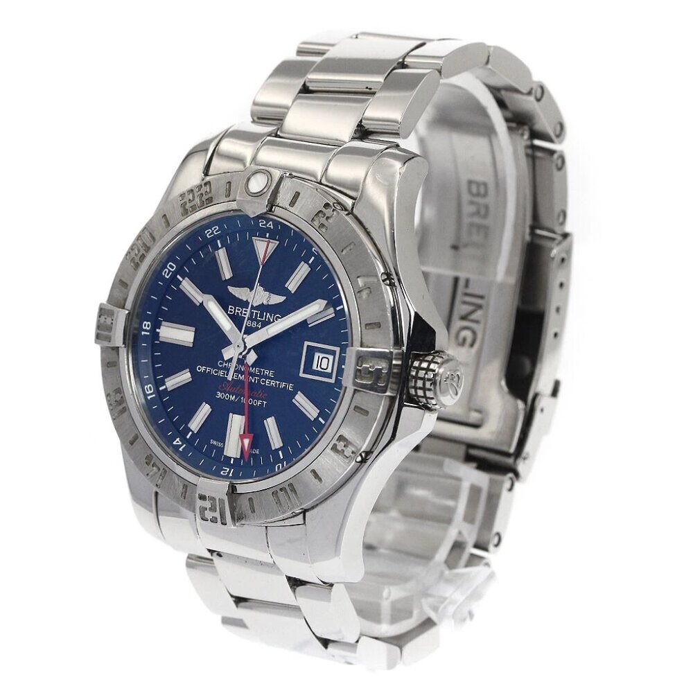 BREITLING Avenger II GMT A32390 Date blue Dial Automatic Men's Watch_886820